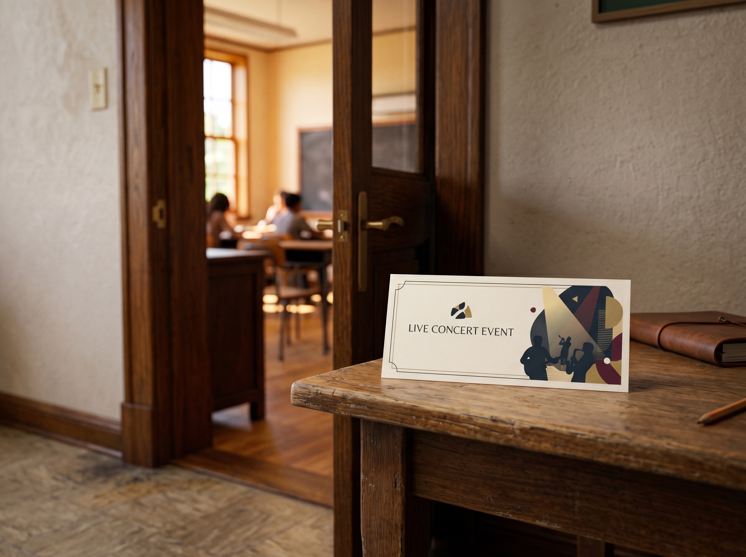 A ticket for una entrada