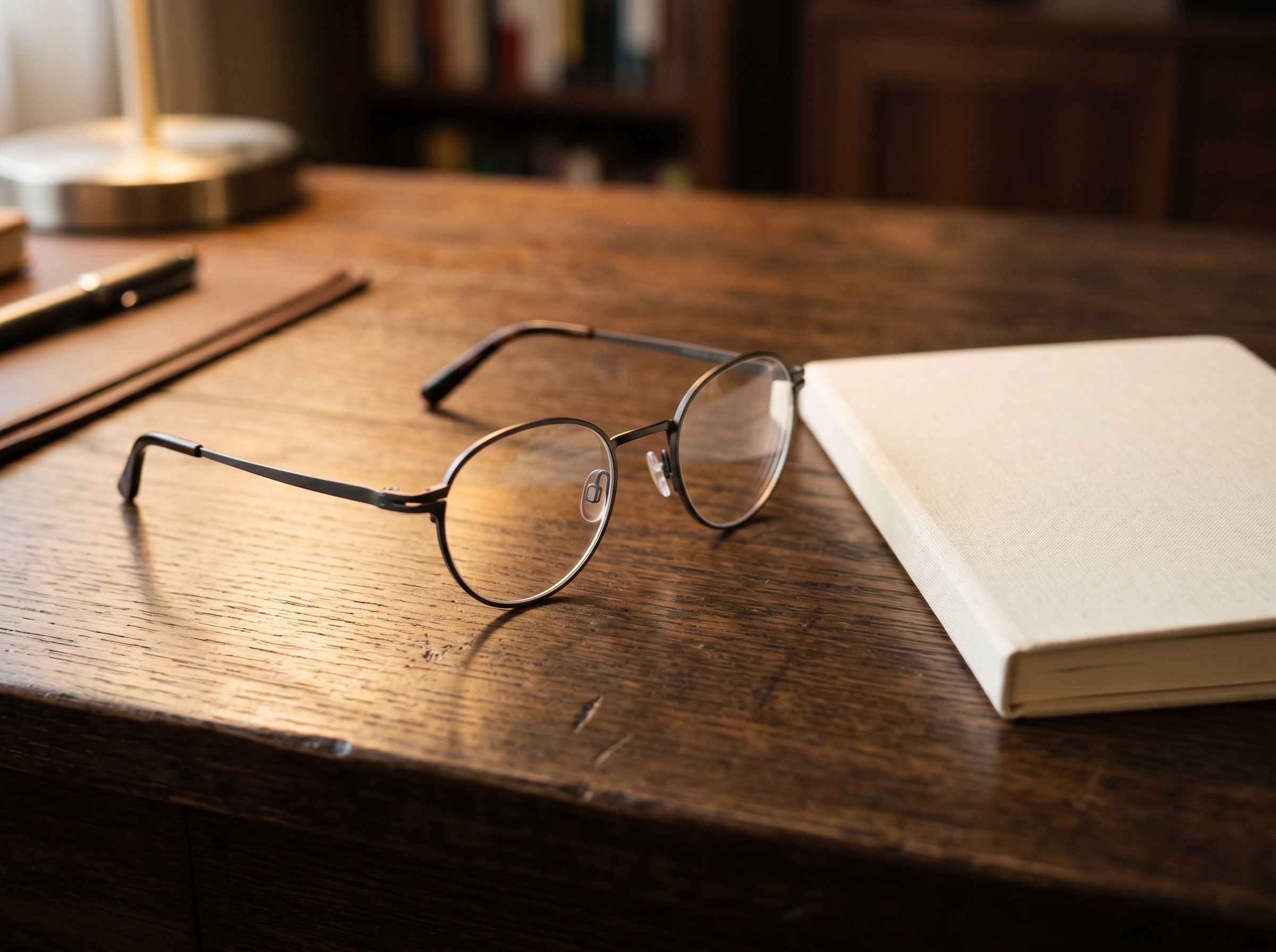 A pair of glasses for unas gafas